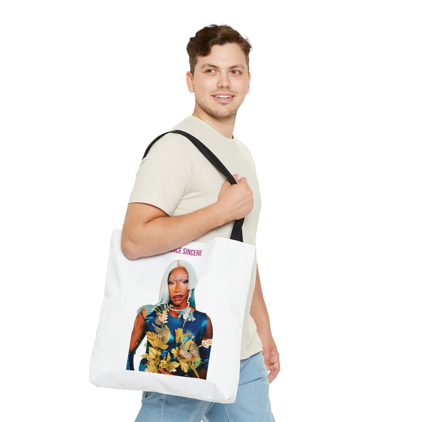 WHITE BLOOM Tote Bag (AOP)