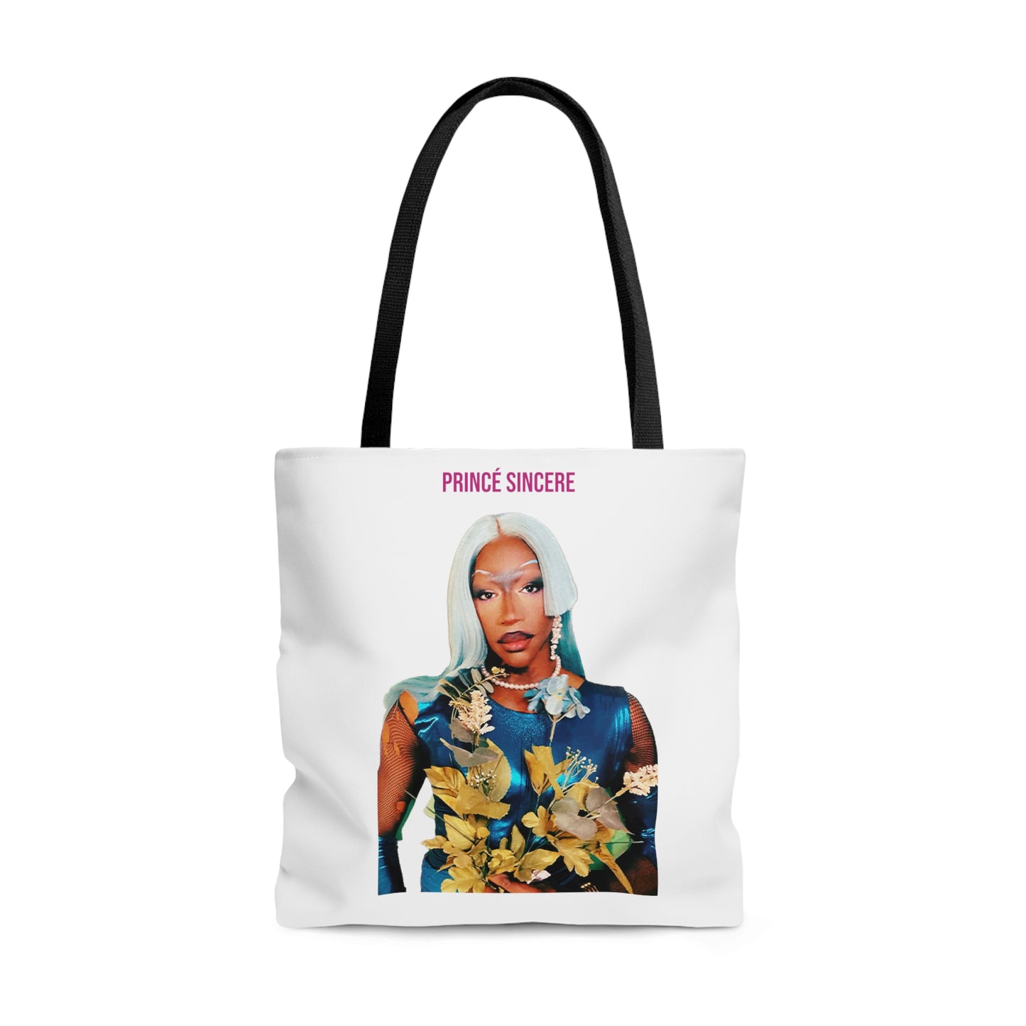 WHITE BLOOM Tote Bag (AOP)