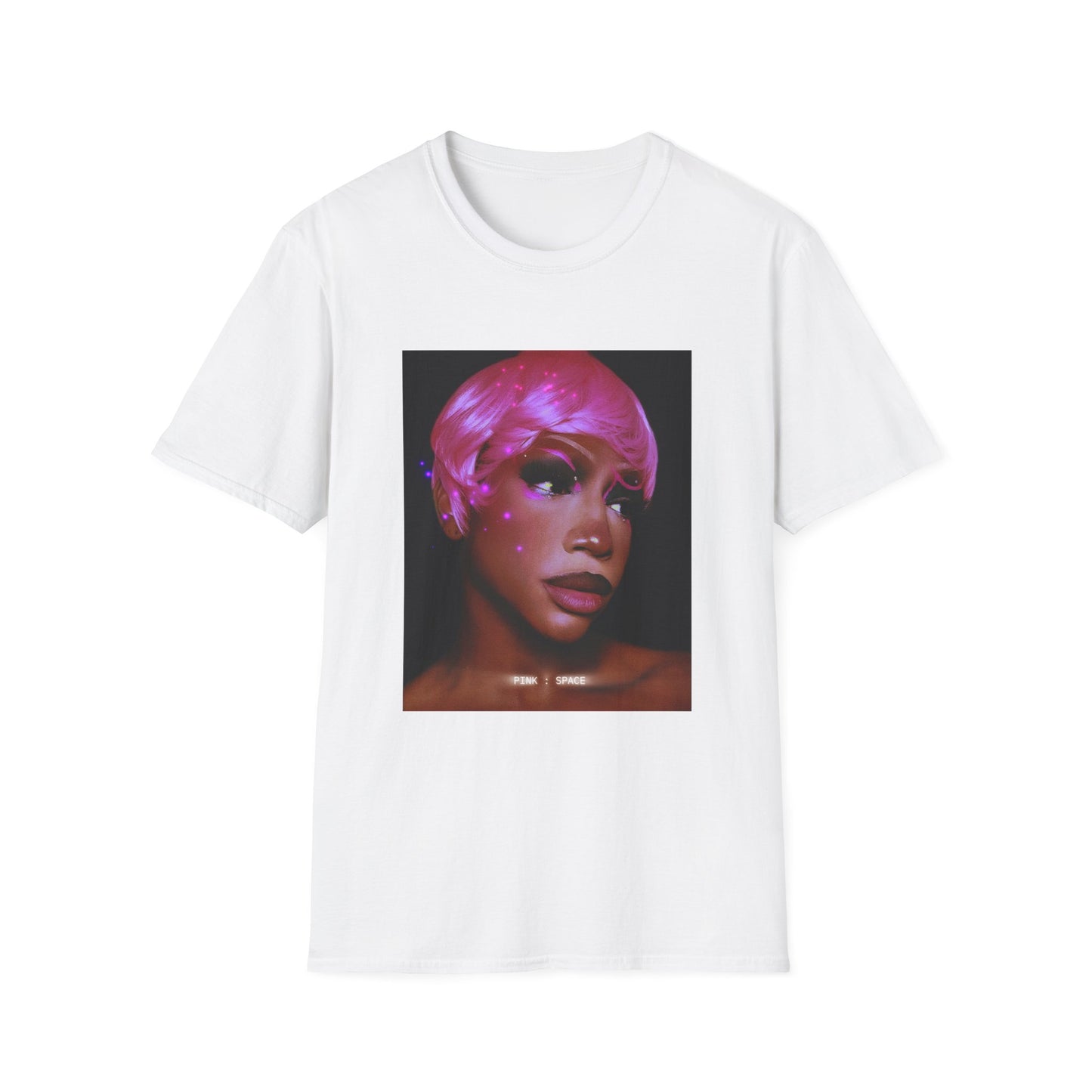 PINK : SPACE FACE TEE #3