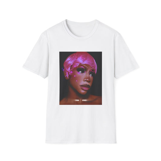 PINK : SPACE FACE TEE #3