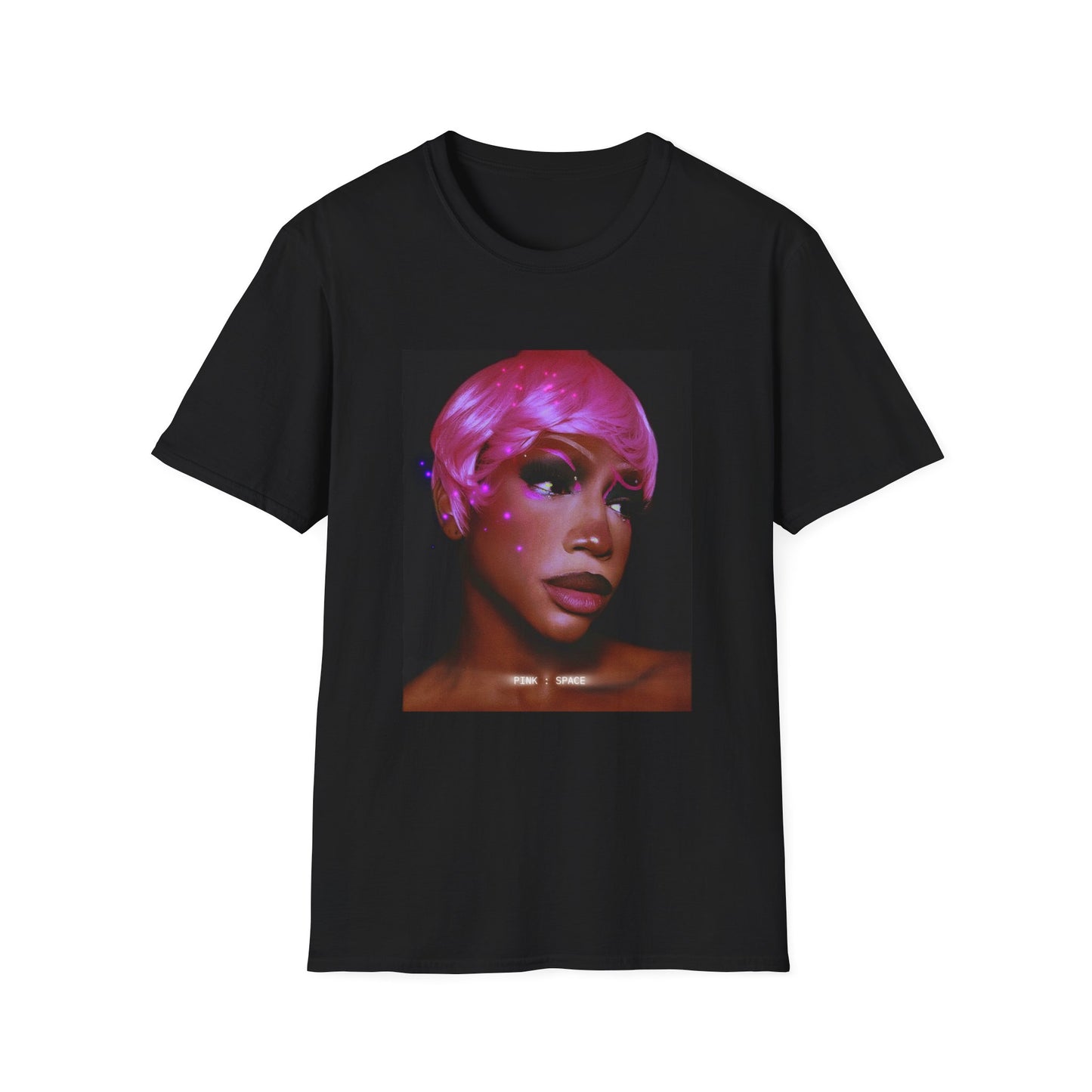 PINK : SPACE FACE TEE #3