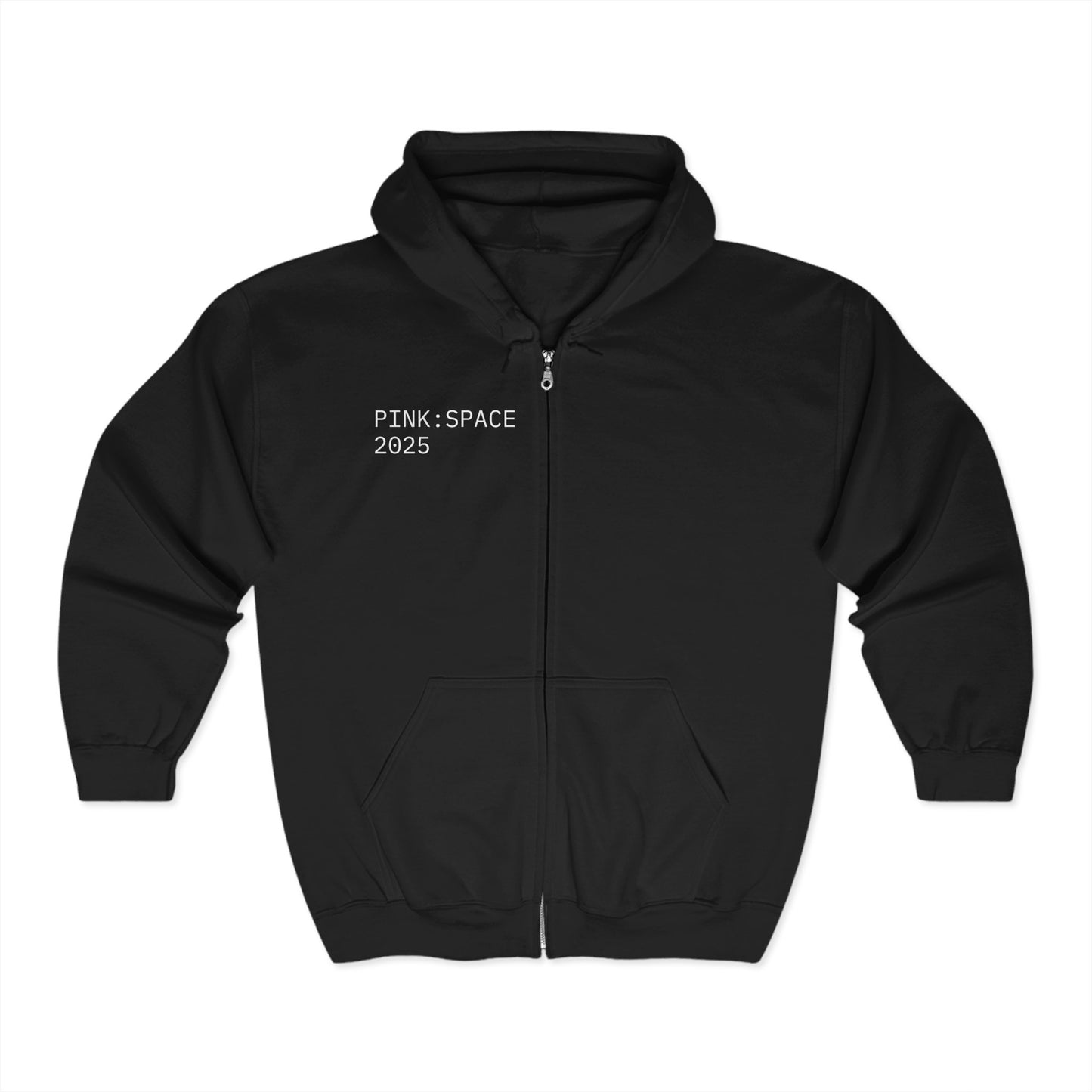 PINK:SPACE 2025 Full Zip Hooded Sweatshirt