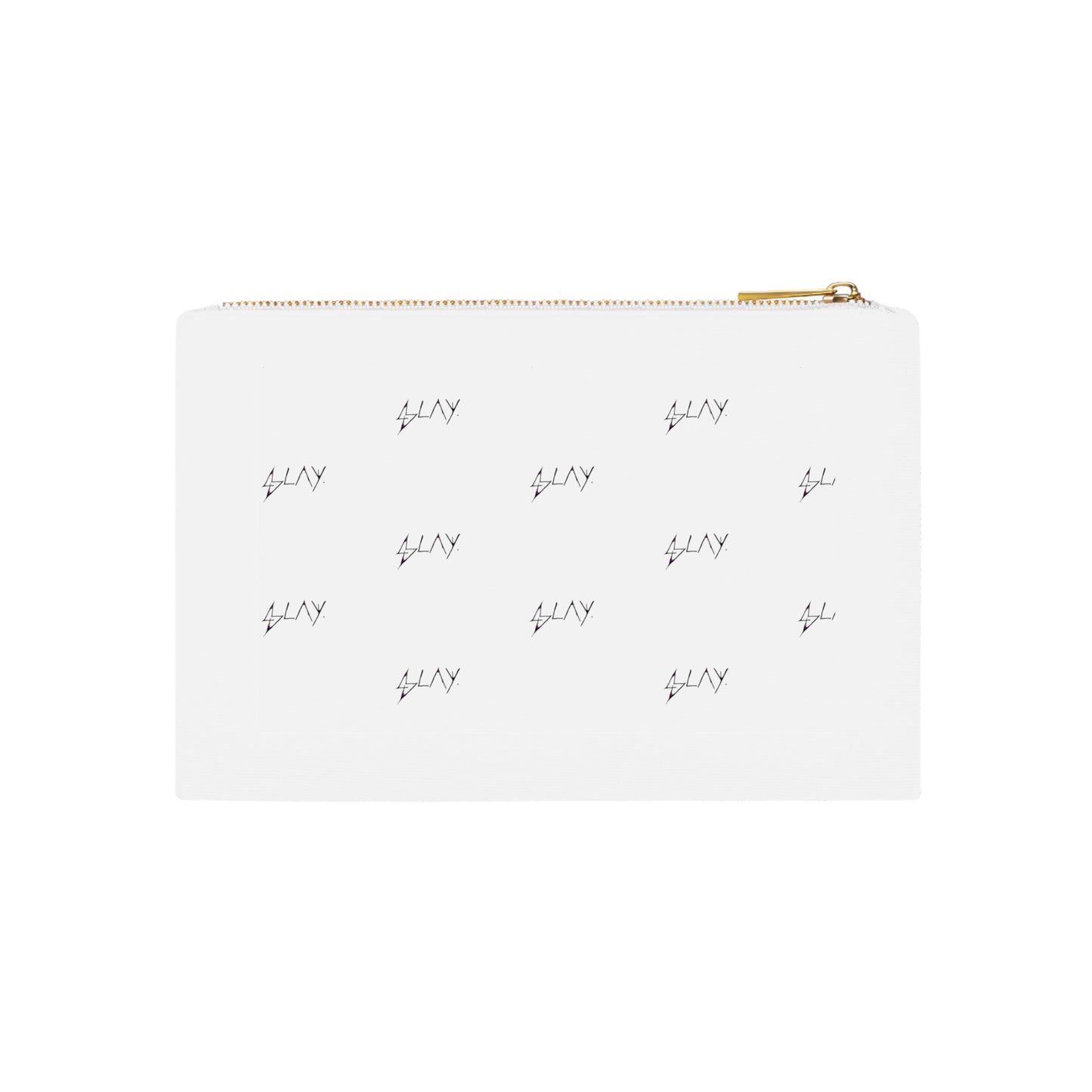 WHITE SLAY Cosmetic Bag